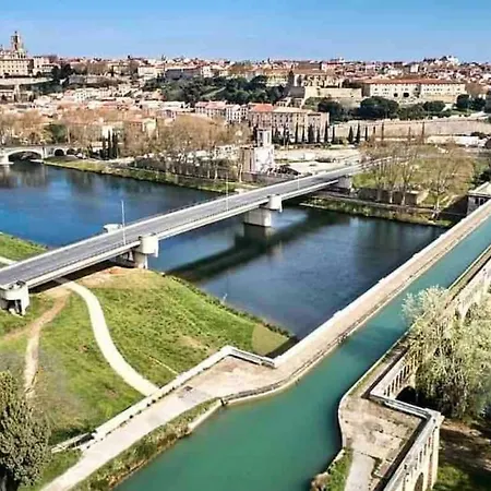 Appartement Meneau 3-beziers Centre-wifi-tv Connectée Béziers